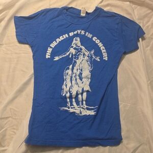 Beach Boys Blue Graphic T-Shirt